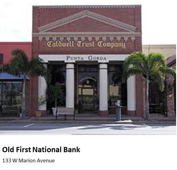 picture of the old first national bank