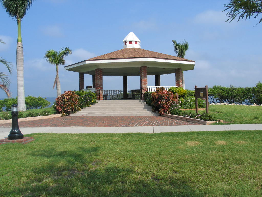 gilchrist gazebo along the harbor 