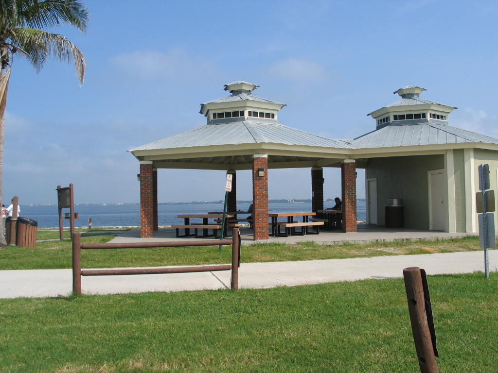 gilchrest small shelter along harbor 