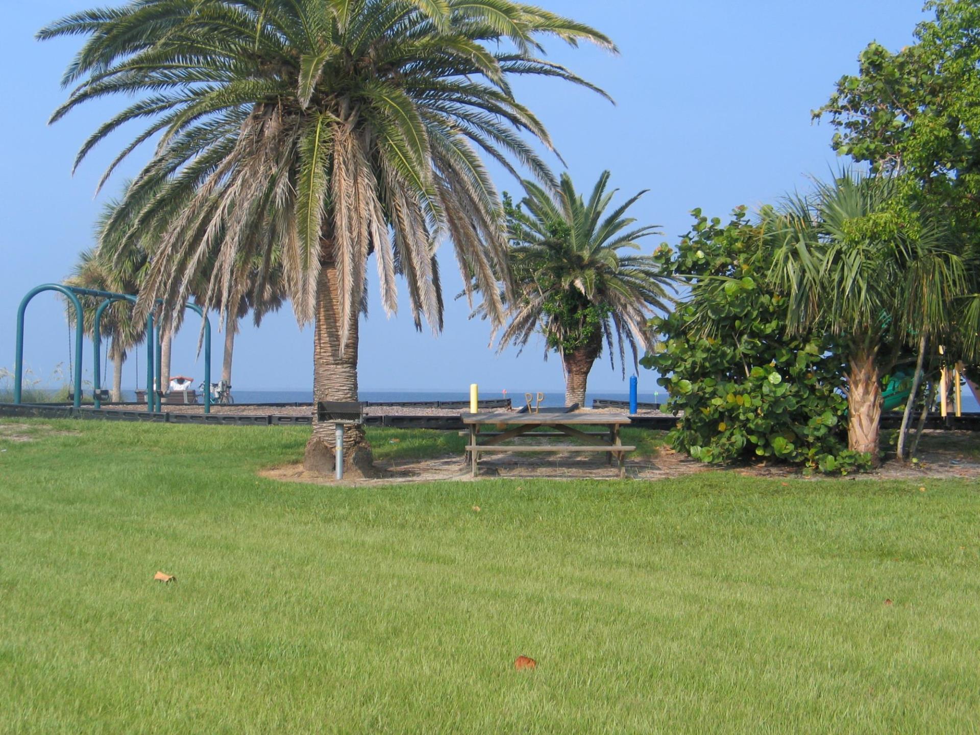 Playground near the beach at Ponce Park