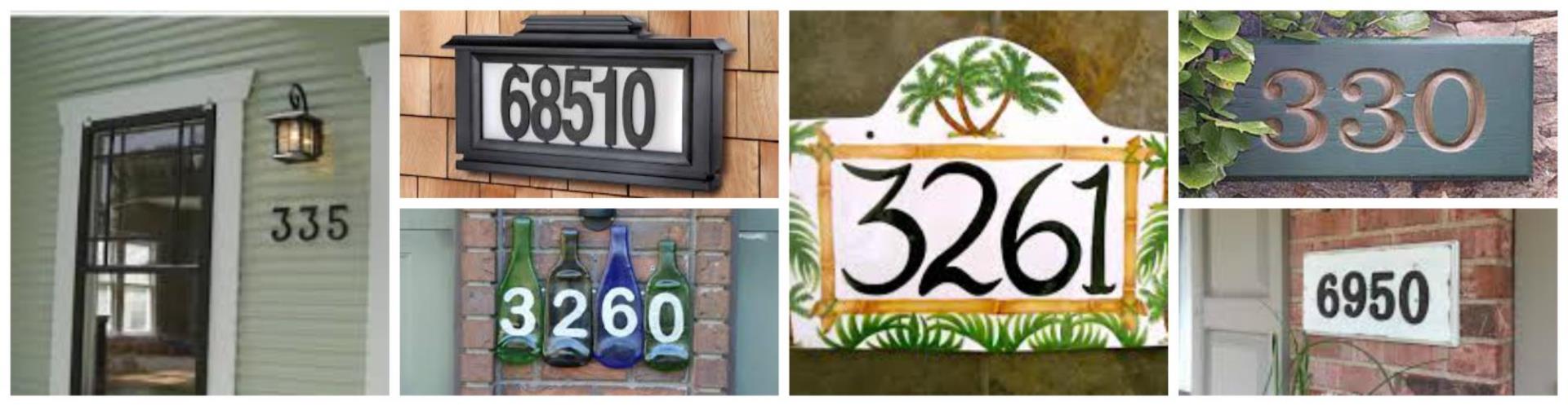 PicMonkey Collage House numbers