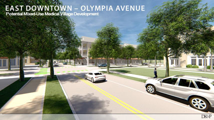 East Downtown Olympia Ave Potential Development