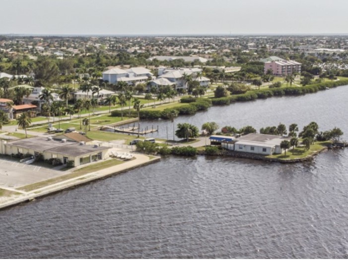 Gilchrist Park veiw of waterfront activity center site